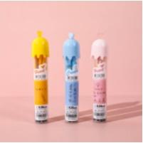 2012 Heart bottle packed pen refill 10pcs 0.38MM-blue refill