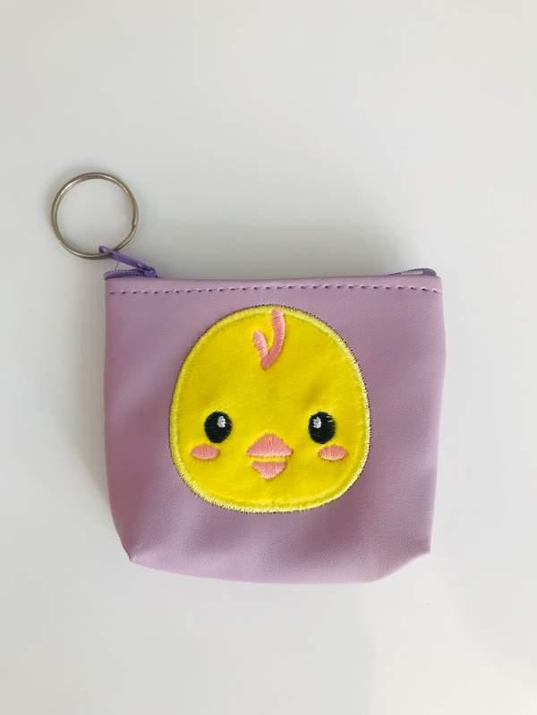 Little chick coin purse - Rose