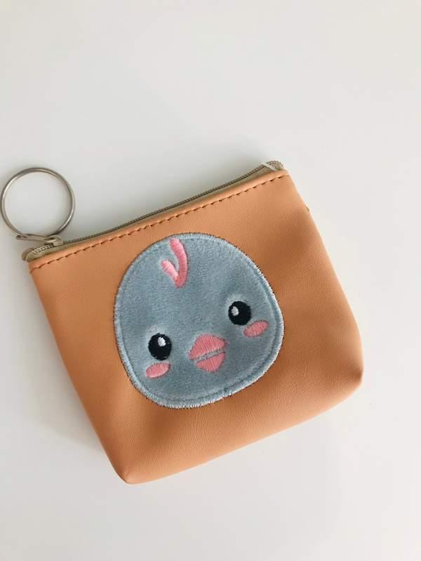 Little chick coin purse - Orange