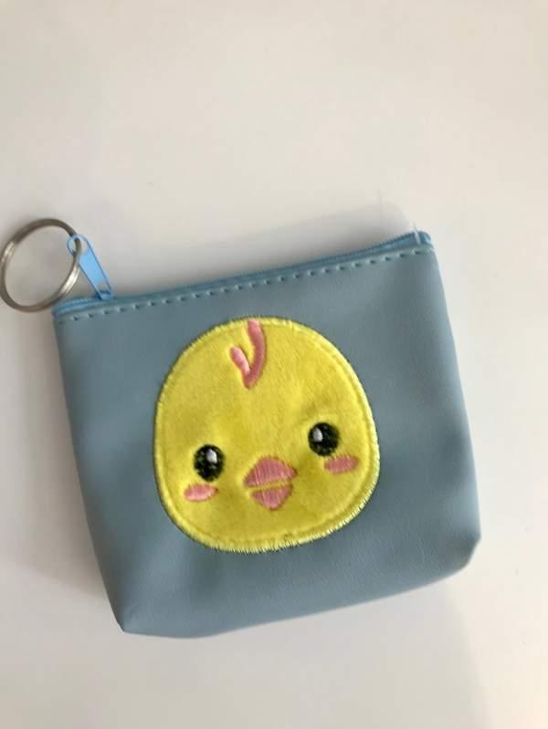 Little chick coin purse - Gris