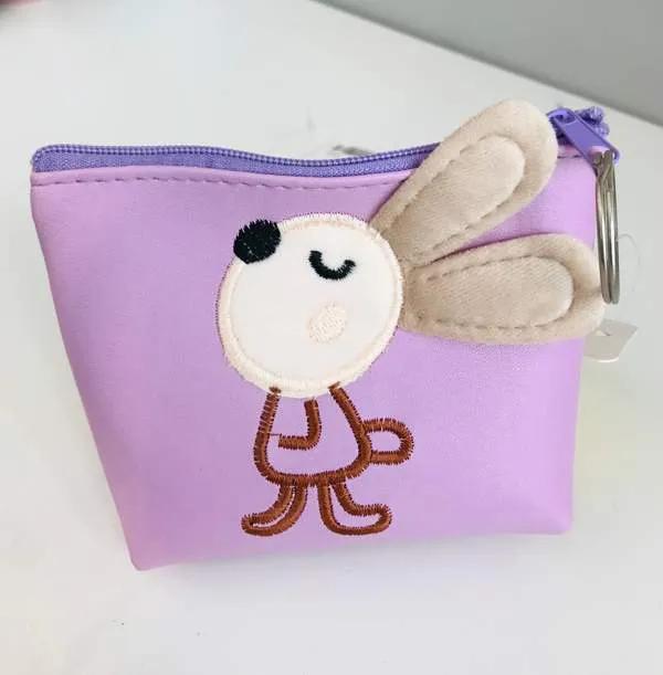 Fluffy rabiit ear bag-maxing color - Mauve