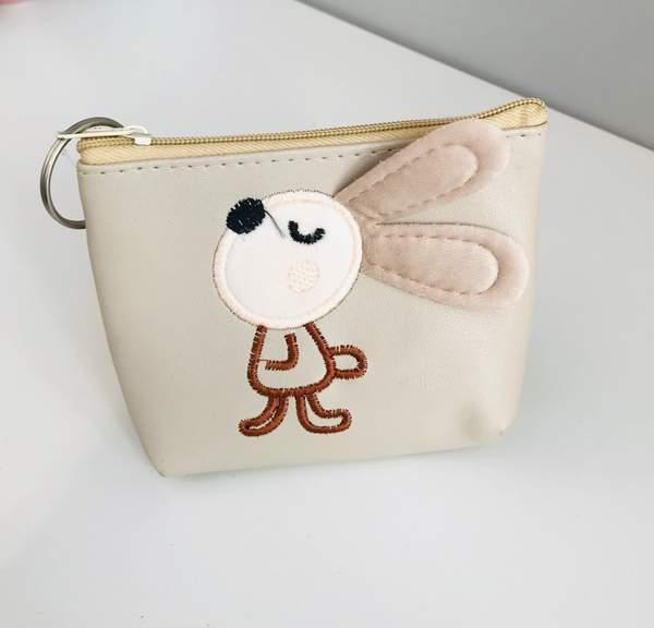 Fluffy rabiit ear bag-maxing color - beige