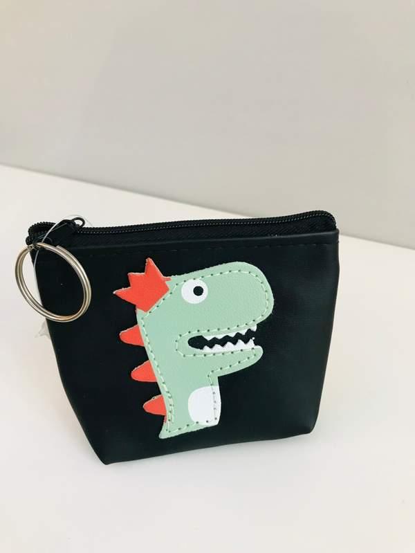 Big dinosaur bag-mixing color - Noir
