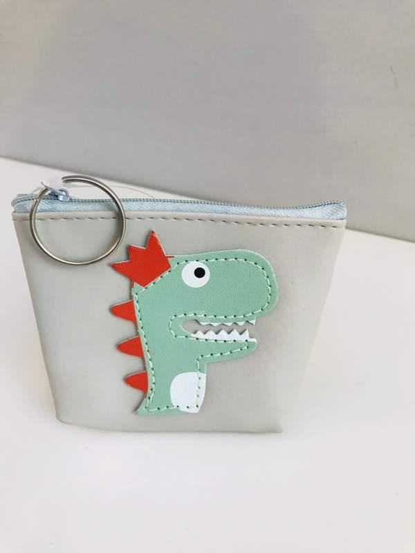 Big dinosaur bag-mixing color - Gris