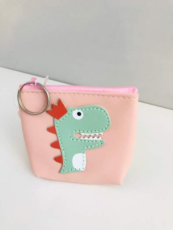 Big dinosaur bag-mixing color - Rose