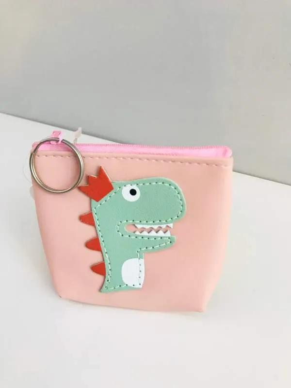 Big dinosaur bag-mixing color - Rose