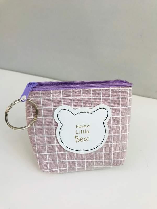 Check cute pet bag-mixing colors and patterns - Mauve