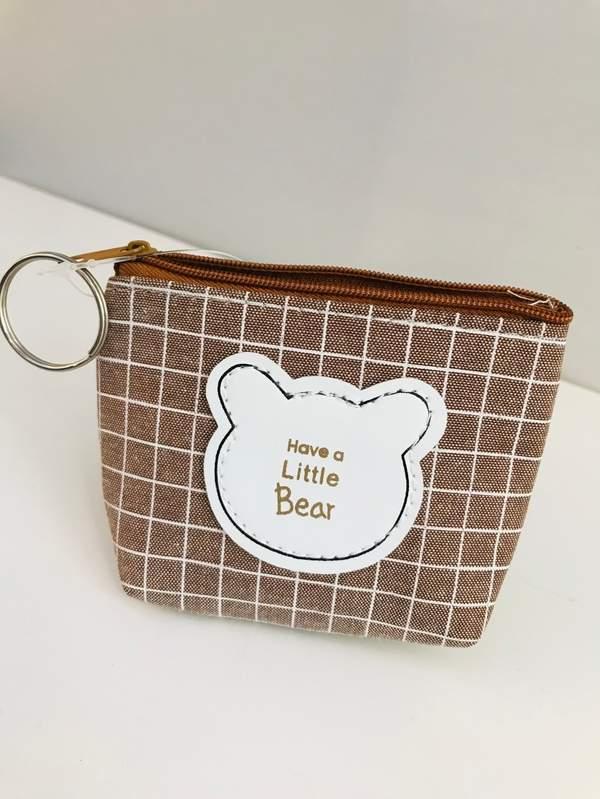 Check cute pet bag-mixing colors and patterns - Marron