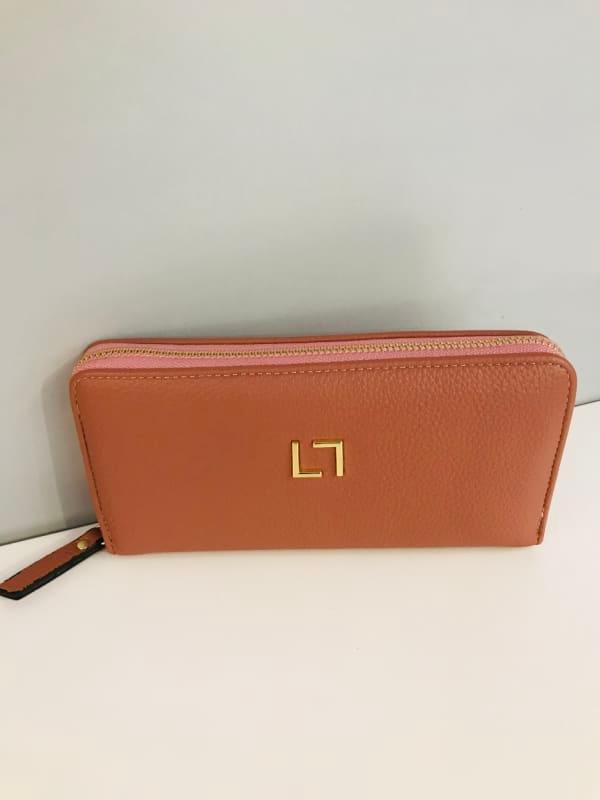 Long Multi-Card Wallet - Marron