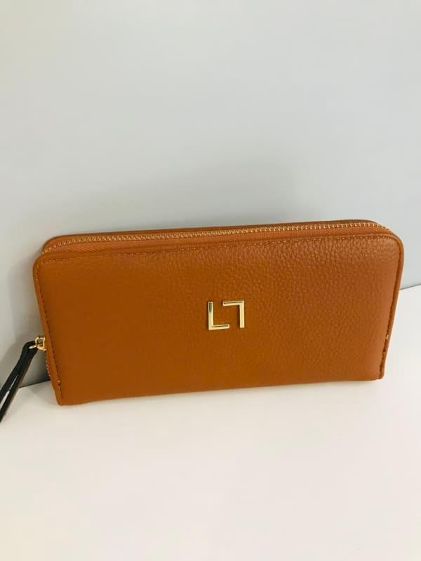 Long Multi-Card Wallet - Camel