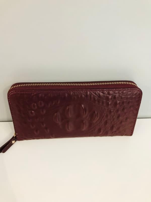 Long Multi-Card Wallet - Rouge grenat