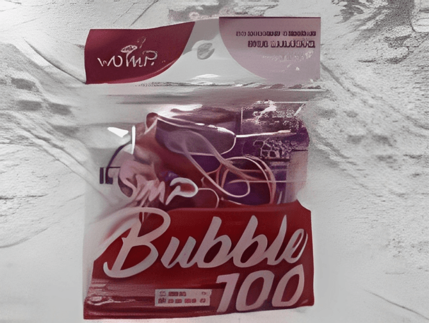 Bubble (pink purple) rubber bands