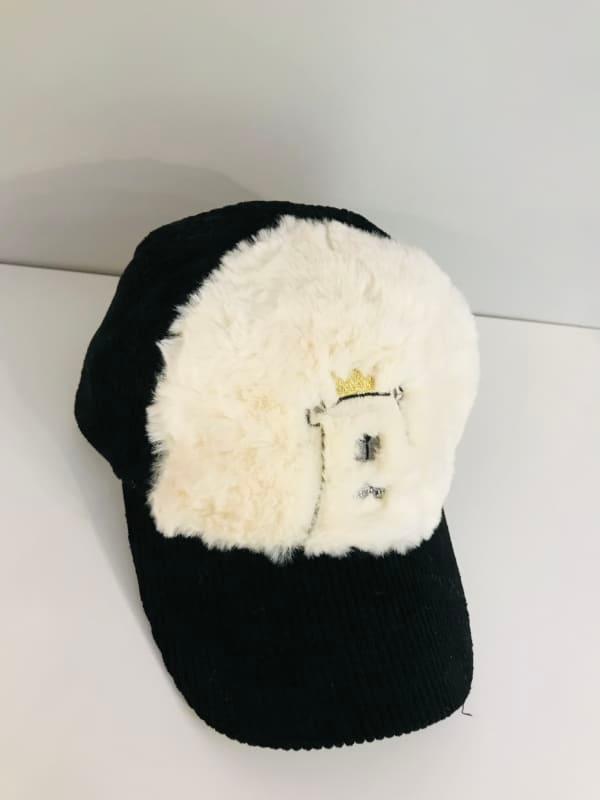Cute teddy bear children’s baseball cap - Noir