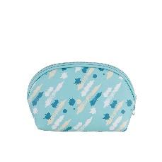 Water color graffiti series shell cosmetic bag
