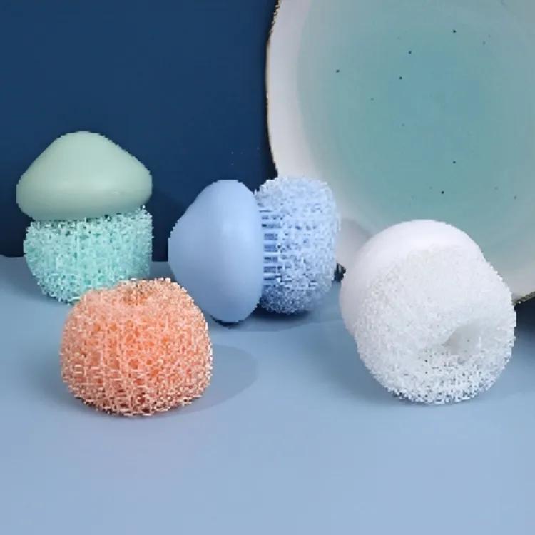 Cloud steel ball brush