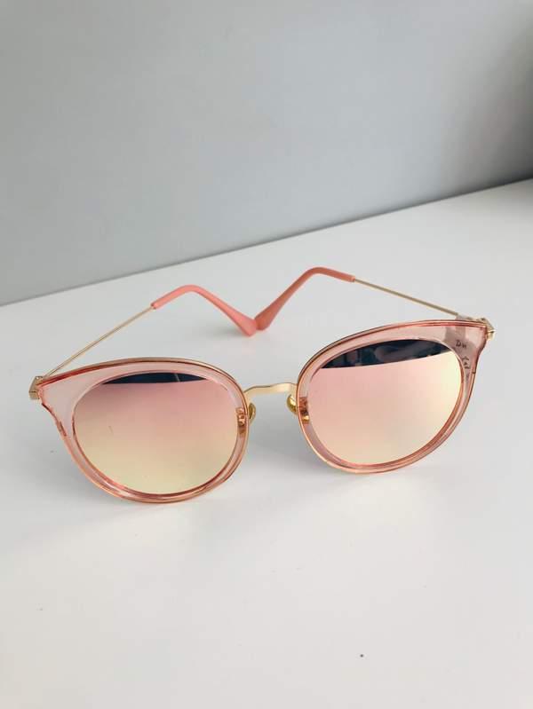 Fashion flat sunglasses randomly sent - Rose