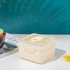 New series vacuum rectangle preservation box 525ml-white