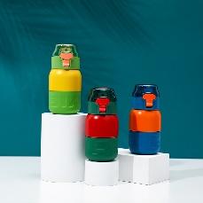 Duckbilled spring cover vacuum flask- 300ml