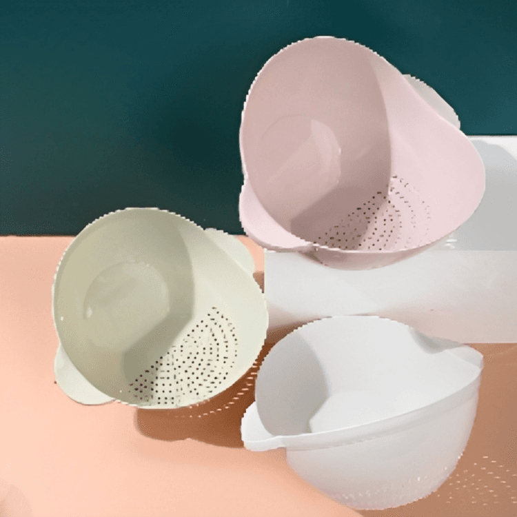 Binaural drain basket