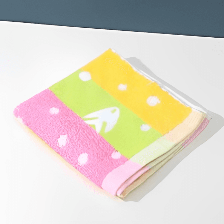 1306 Small fish square towel 34*34