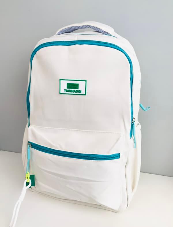 Front bag  backpack - Blanc