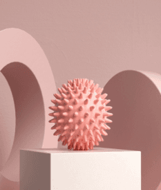 Hedgehog massage ball - Pink