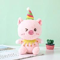 Cute crown piggy doll-16cm