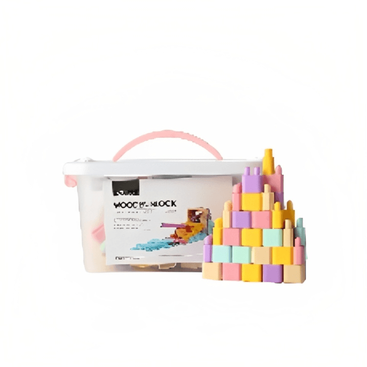 Plastic bullet head puzzl eassemnling building