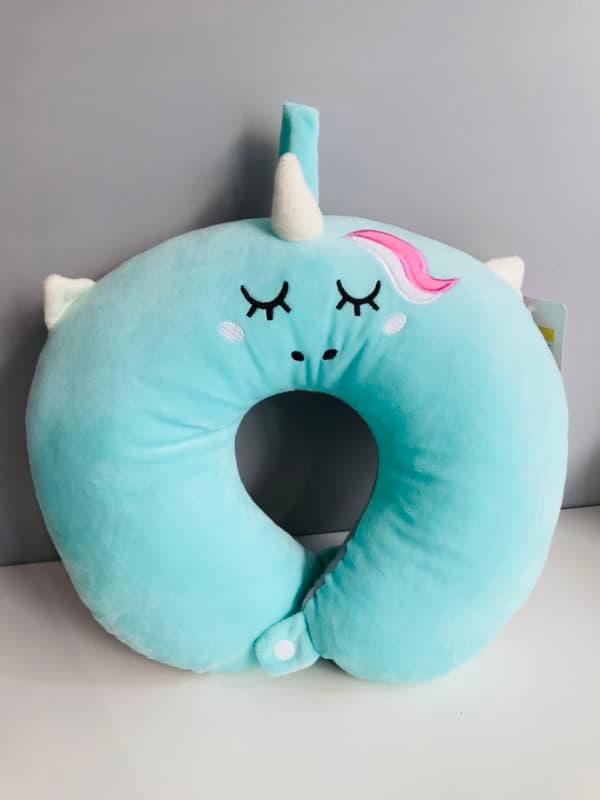 U-shaped pillow Unicorn - Bleu Ciel