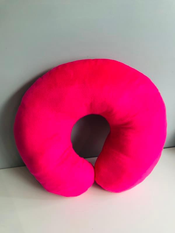 U-shaped pillow Rond - Pink Foncé