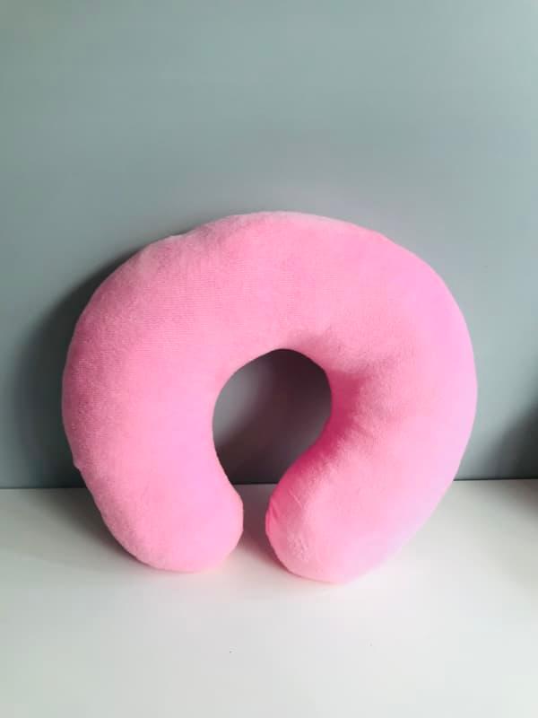 U-shaped pillow Rond - Pink