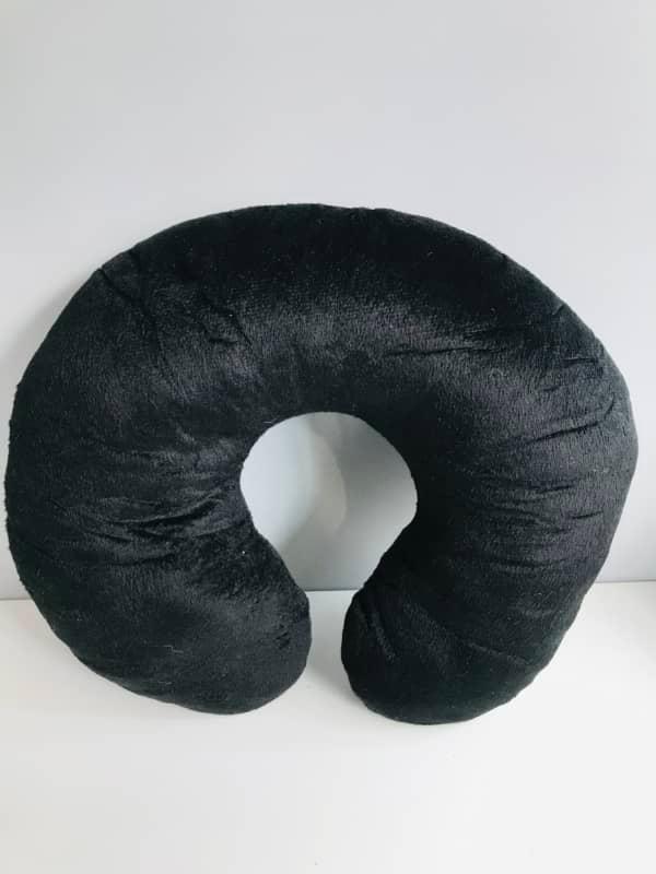 U-shaped pillow Rond - Noir