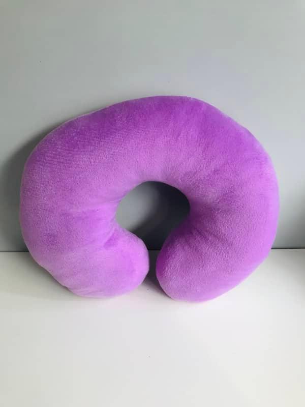 U-shaped pillow Rond - Purple