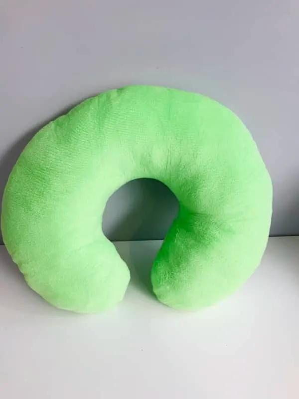 U-shaped pillow Rond - Vert