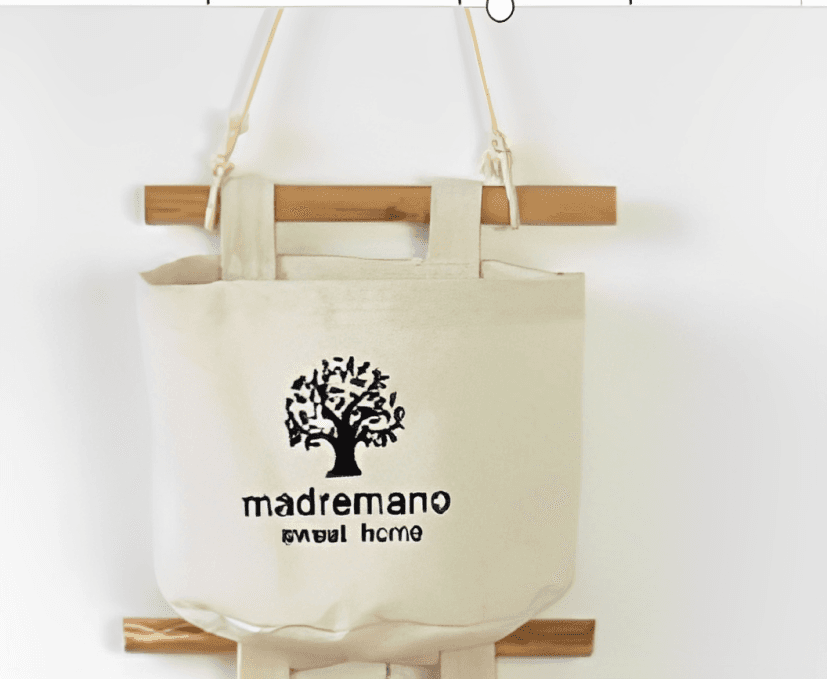 Canvas storage hanging bag-single pocket