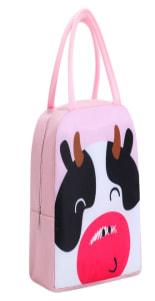 Cute cartoon lunch bag insulation bag