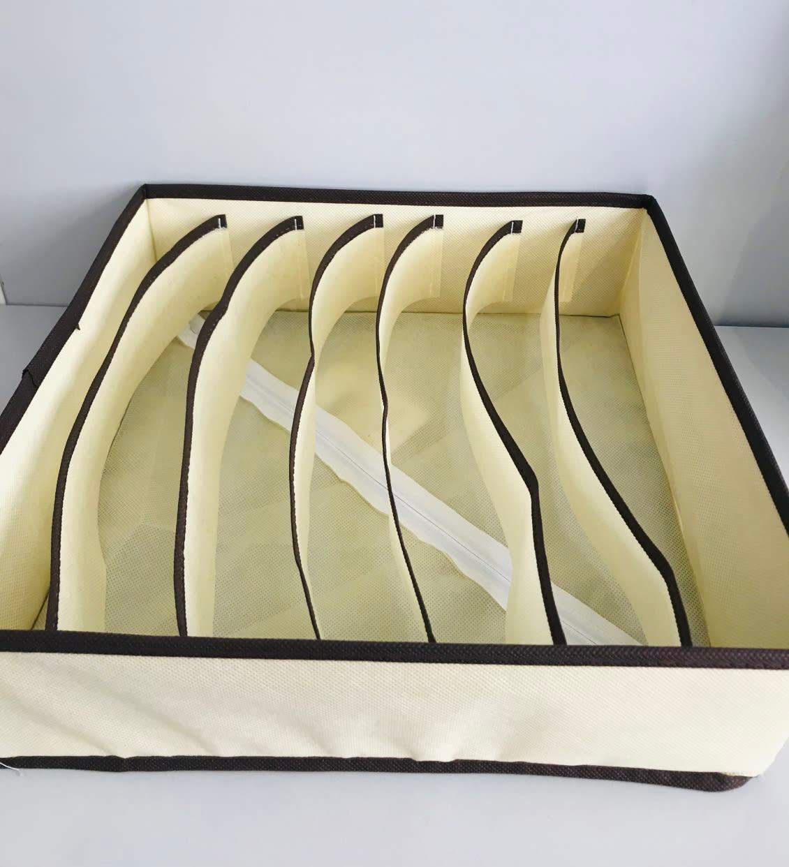 7 grid non-woven fabric storage box