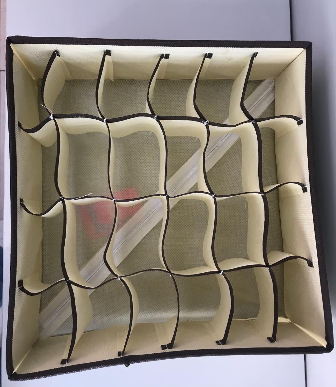 24 grid non-woven fabric storage box