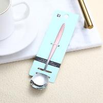 Spanish pink No.3 round spoon