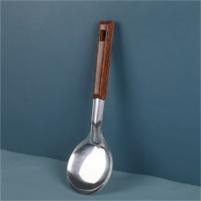 Square hole short rice spoon