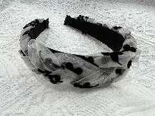 White Plum Braid Headband