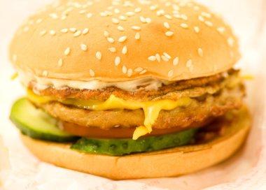 CHICKEN CHEESE BURGER