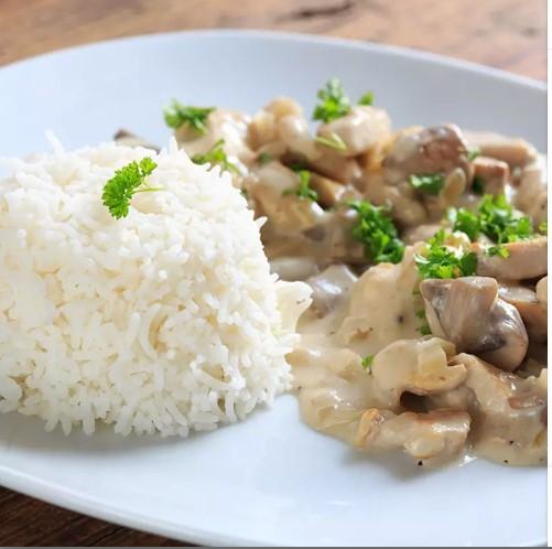 Plat émince de Poulet