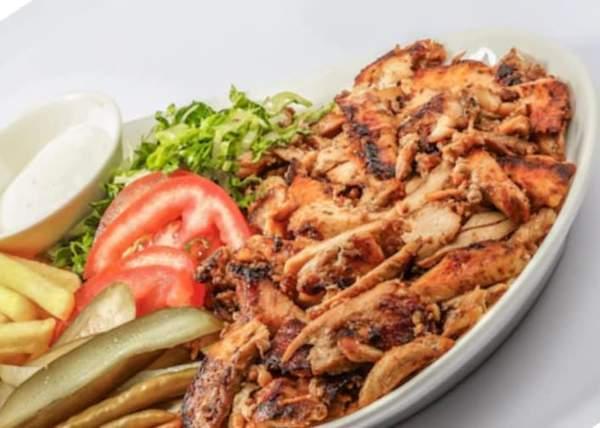 Chawarma poulet au plat