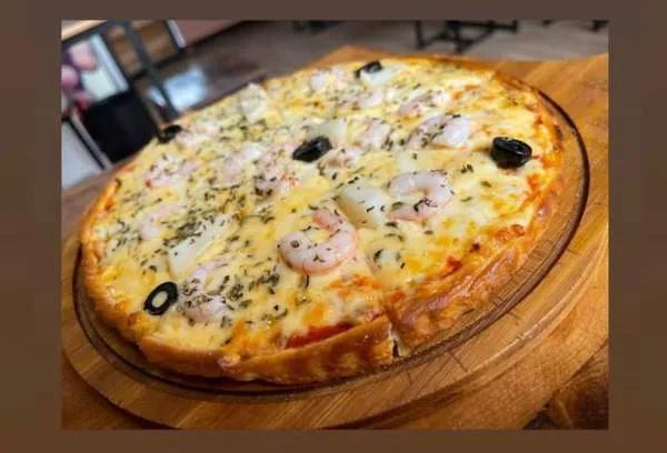 Pizza crevettes