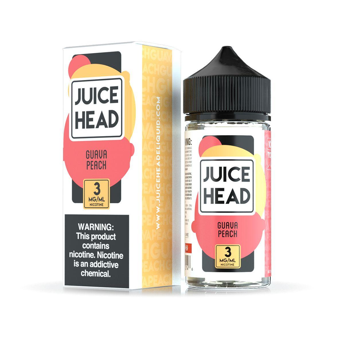JUICE HEAD -25MG GUAVA PEACH