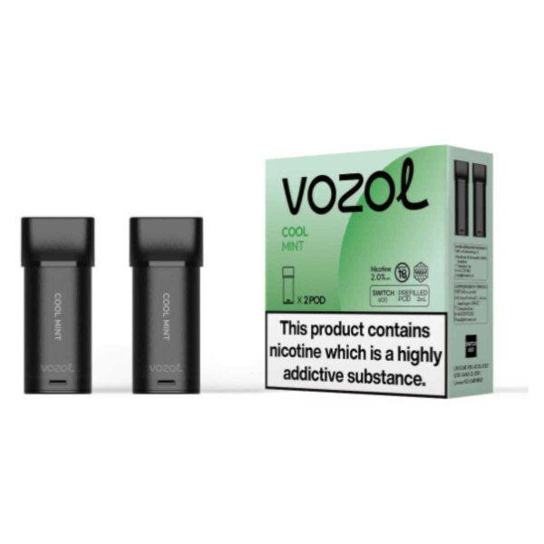 PODS VOZOL NICOTINE 5% - COOL MINT