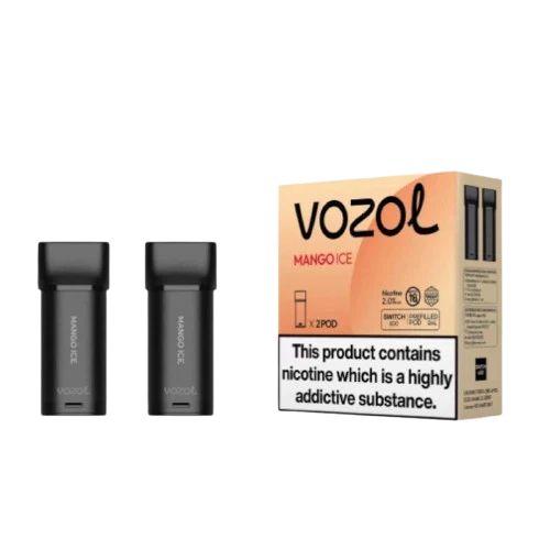 PODS VOZOL NICOTINE 5% - MANGO ICE