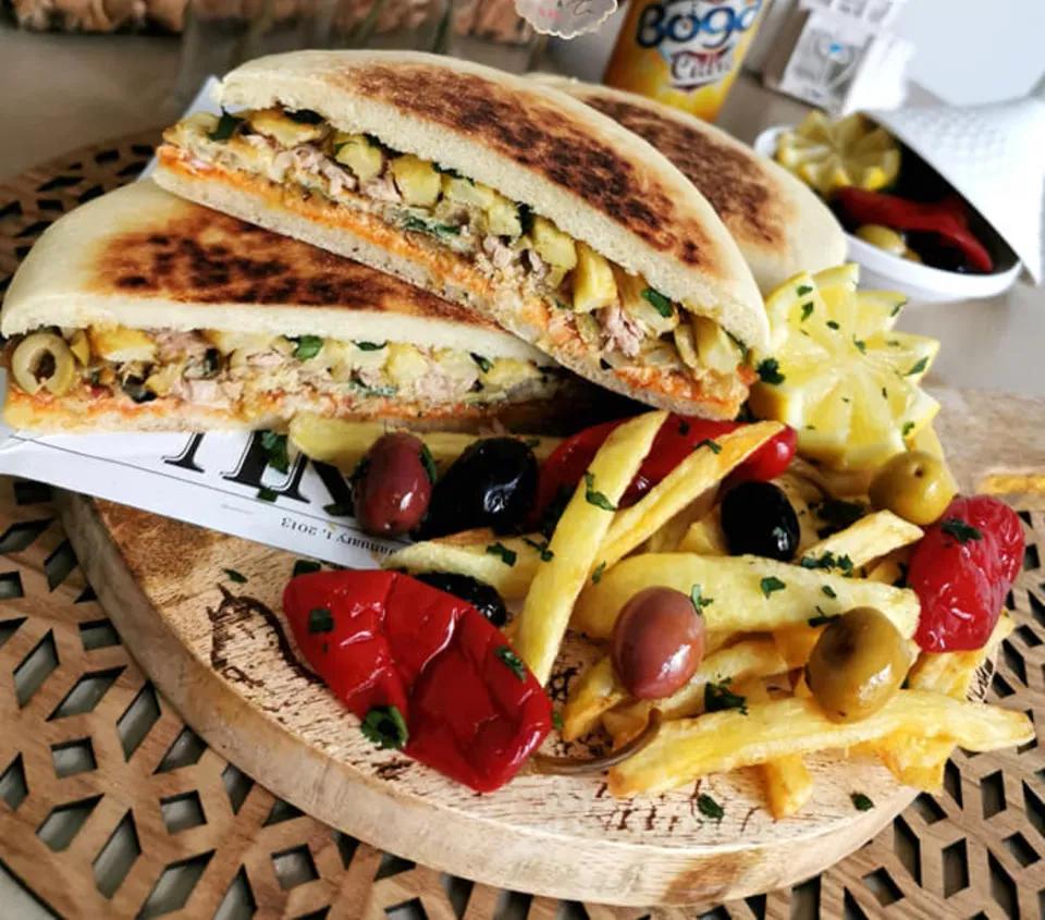 Chapati Jambon