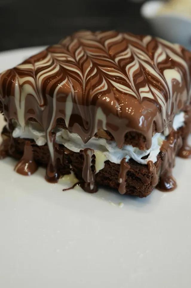 Brownie au cheese